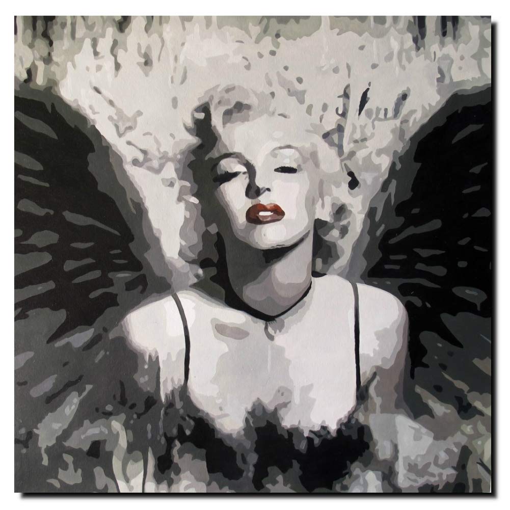 油彩画　人物　パネル　インテリア 1646s-1.jpg