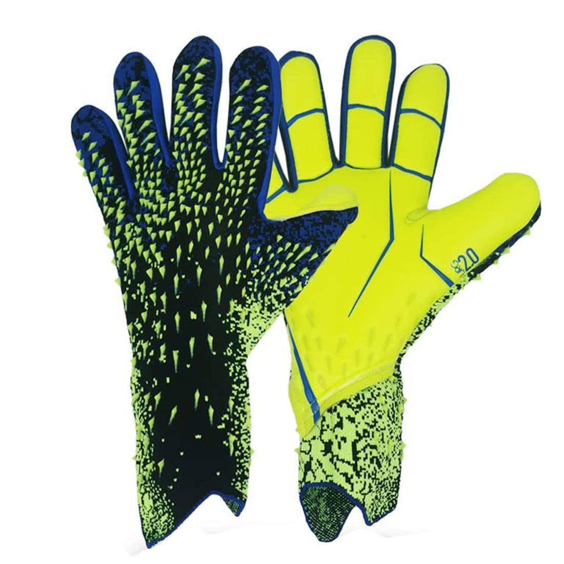 Guanti da portiere per bambini – Guanti da calcio con presa forte per bambini, perfetti per allenamenti di calcio e partite