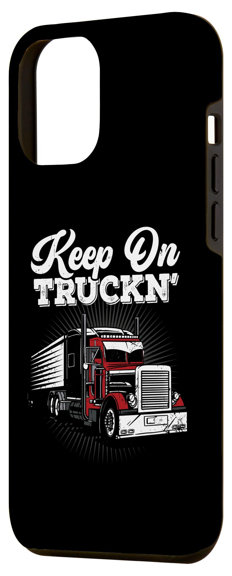 TRUCKIN' PHONE CASE（iPhone） Amazon.com: iPhone 14 Plus Cool Semi Truck Trucking Truck Driver