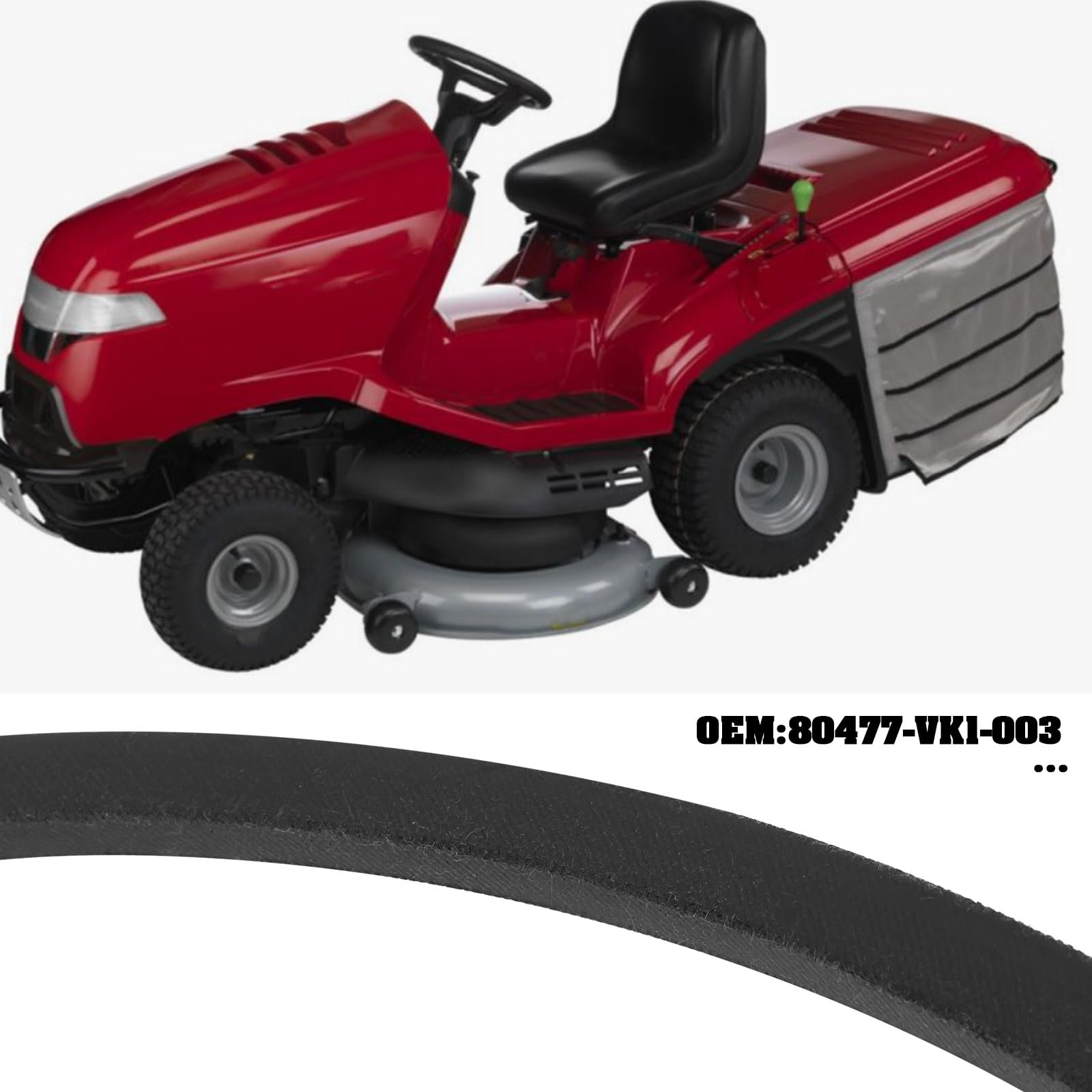 Correa de Transmisión para Cortacésped 80477-VK1-003 Compatible con Honda HF2217 HF2417 HF2218 HF2220 Y HF2213