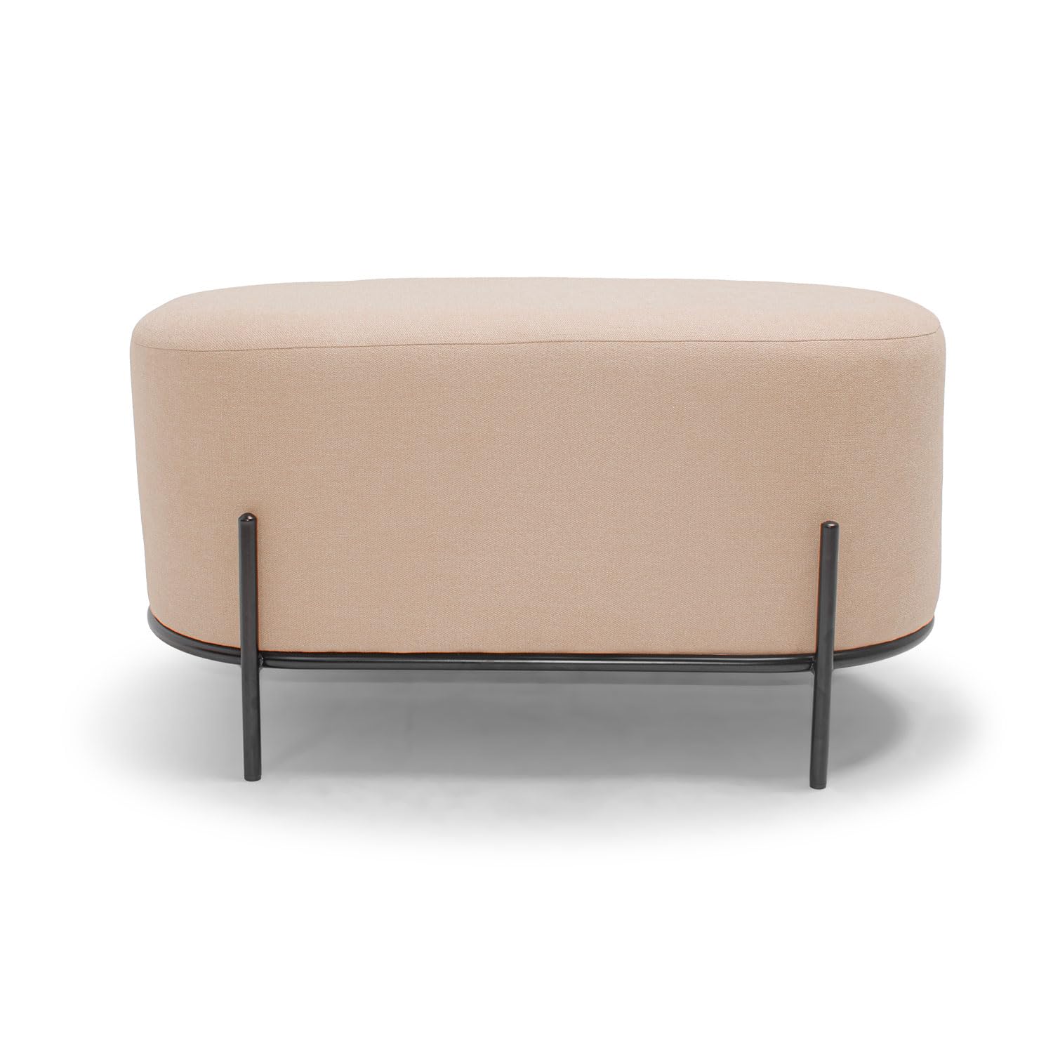 FRANKYSTAR LIPSIA LINEN - Pouf ovale in lino