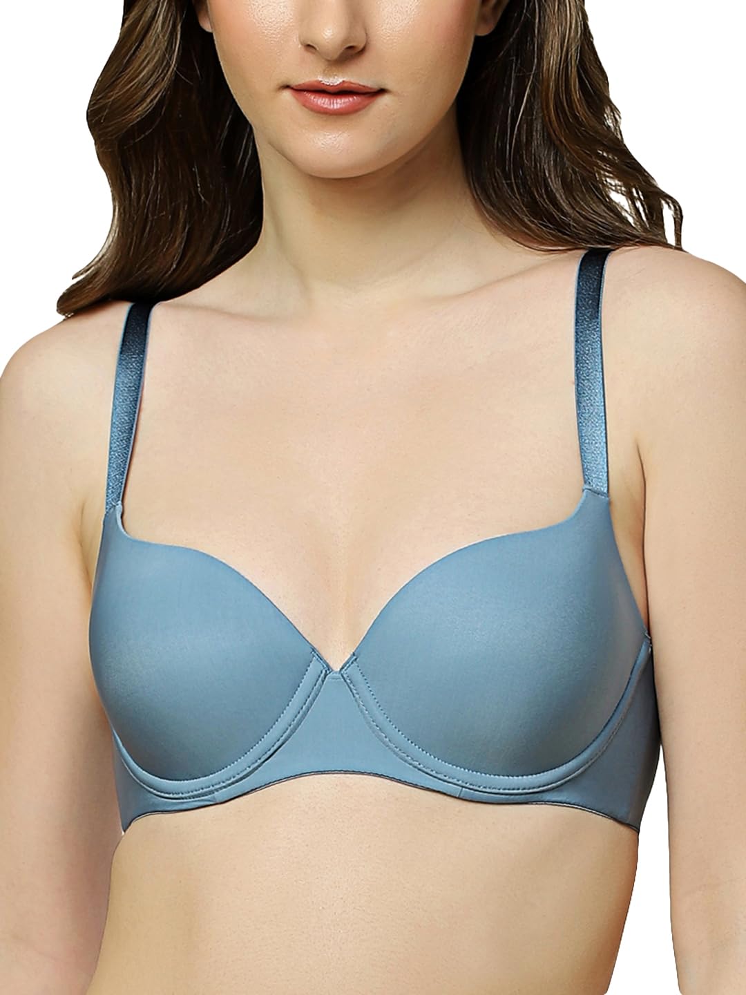 triumph Women's Polyamide Padded|Underwire|122I087 T-Shirt Bra With Adjustable Straps|Pack Of 1-picture-34