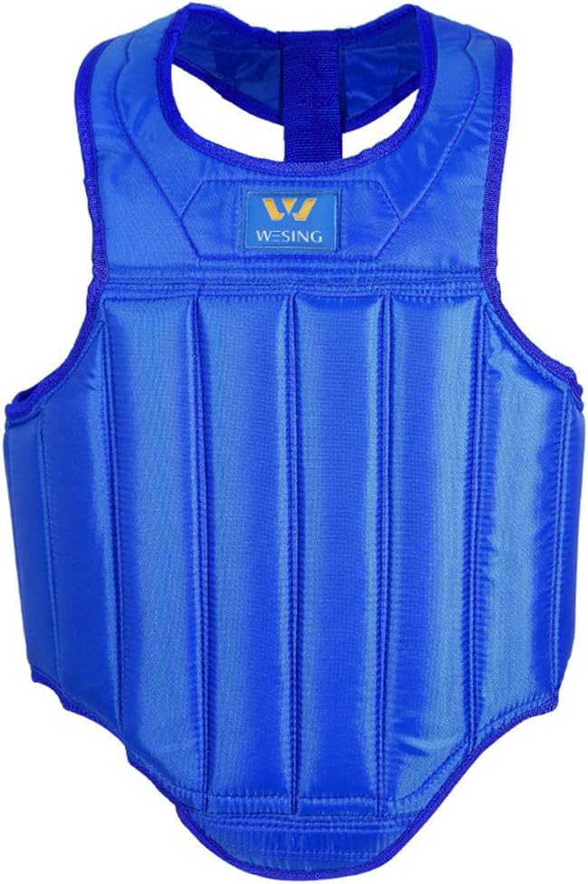 Wesing Martial Arts Muay Thai Boxing Chest Protector MMA Sanda Chest Guard