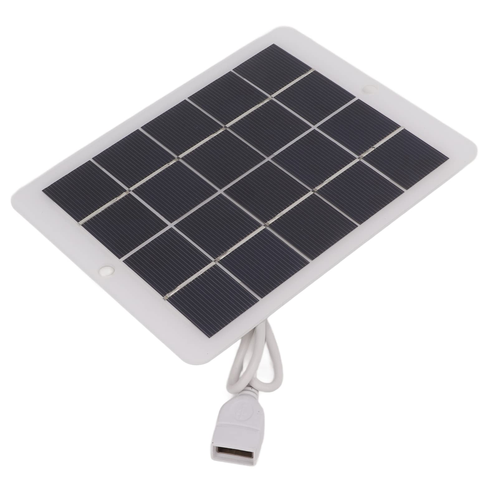 Solar Oxygen Pump, Polysilicon USB Output Interface Portable Solar Powered Oxygenator for Cycling for Traveling
