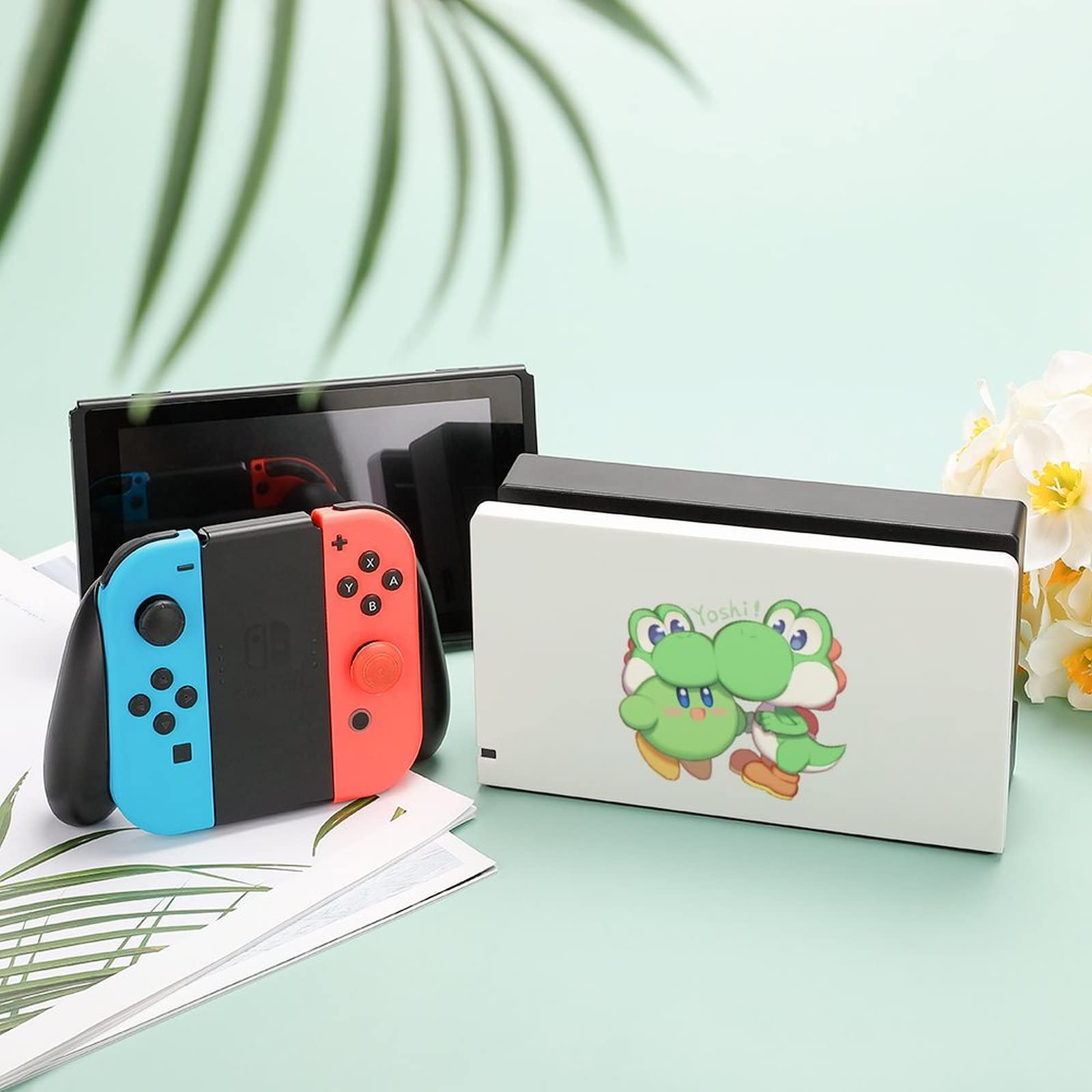 Amazon.co.jp: ヨッシー Switch ドック ケース 衝撃吸収 傷防止 防塵