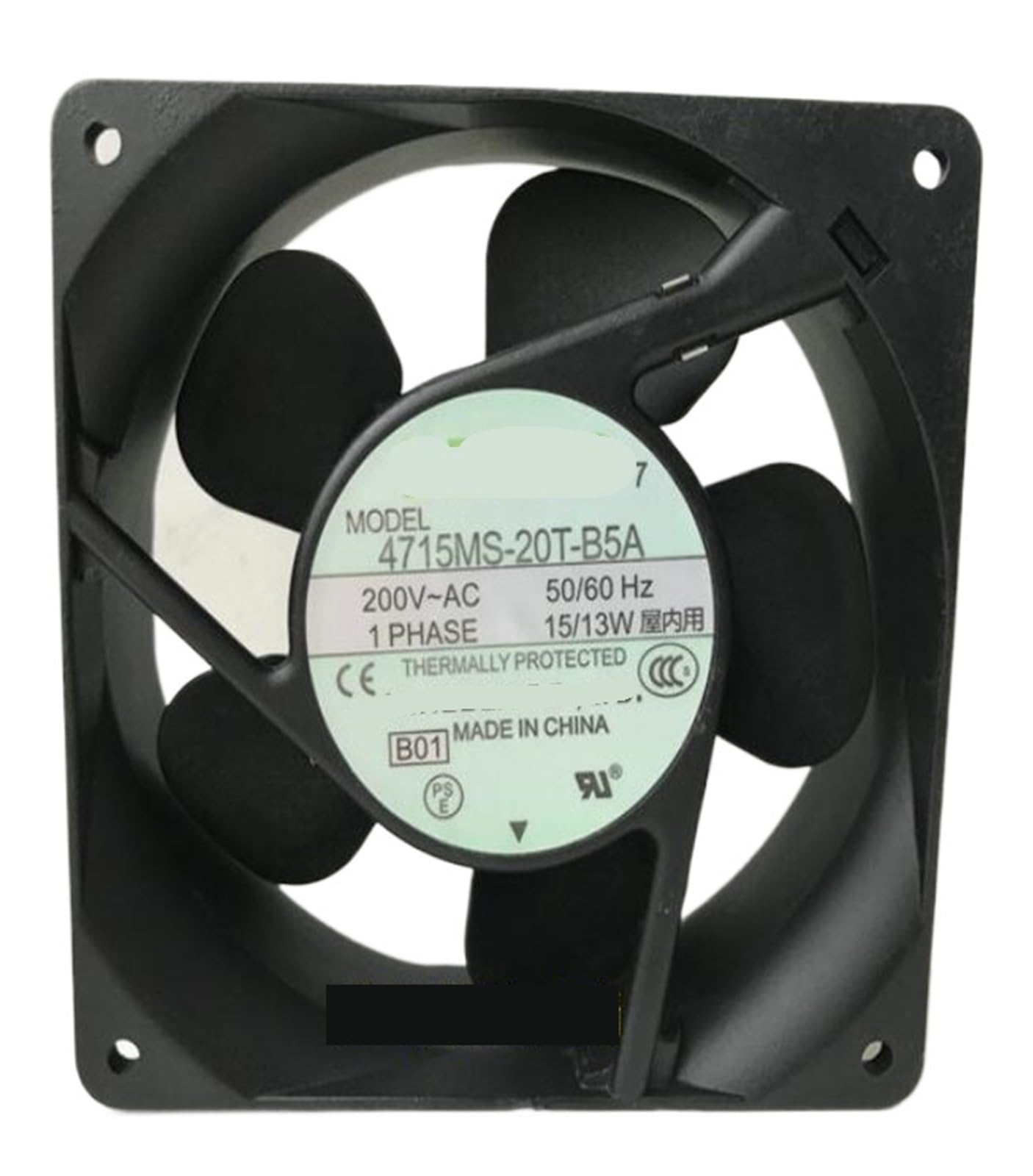 LZIKKGKI 12038 4715MS-20T-B5A 200V 50/60Hz 15/13W fan