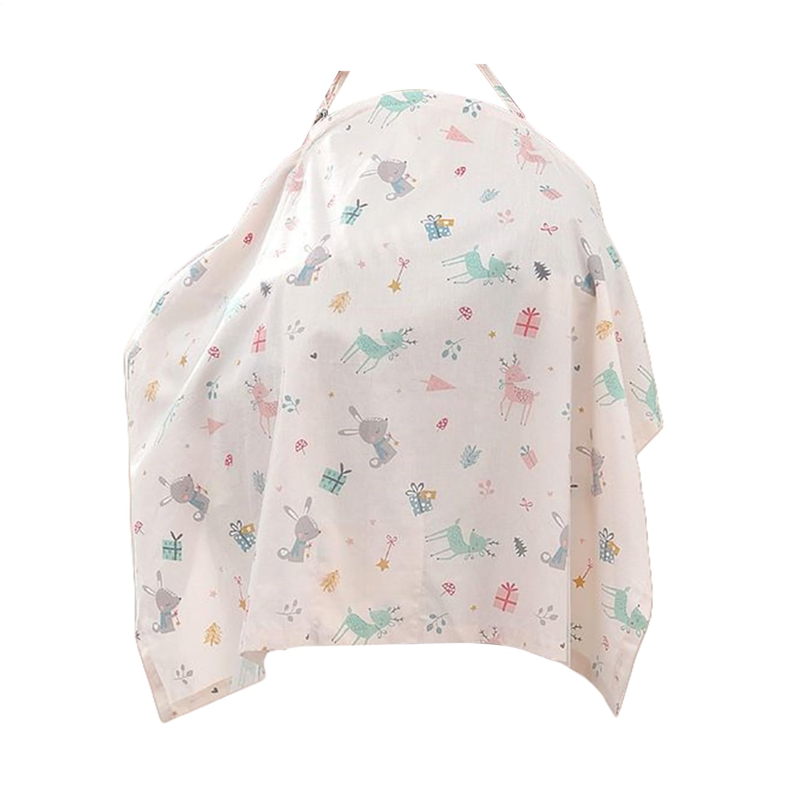 Lingettes d'allaitement anti-regards en coton pour poussette et sorties