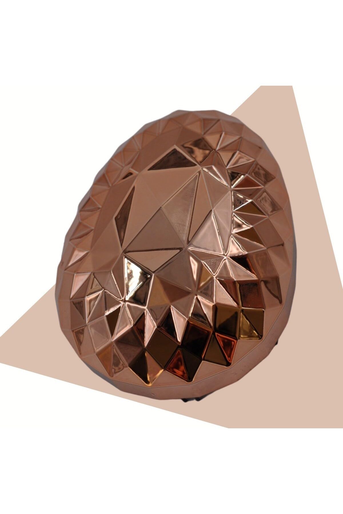 Rose Gold Saç Düzleştirici Tarak Geniş Aralıklı Her Saç Tipine Uygun Fırçalı Saç Düzleştirici (5440
