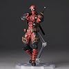 Kaiyodo Revoltech Amazing Yamagchi Deadpool Ver. 2.5, Total Height Approx. 6.7 inches 170 mm, Non-scale, PVC & ABS Pre-painted Action Figure