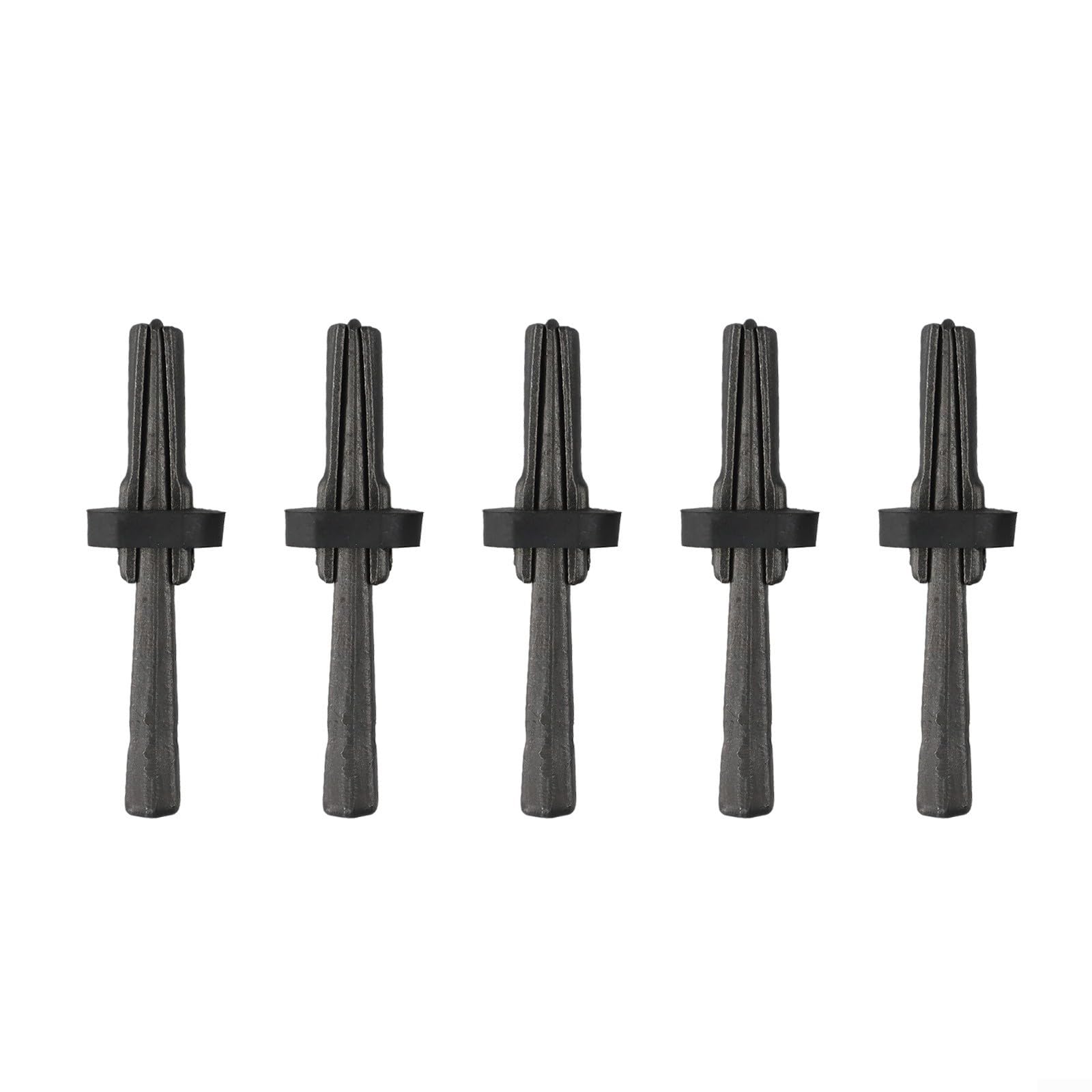 Juego de 5 piezas de piedra manual de 125 x 12 mm, cuñas de acero para dividir piedras duras, hormigón, mármol, granito
