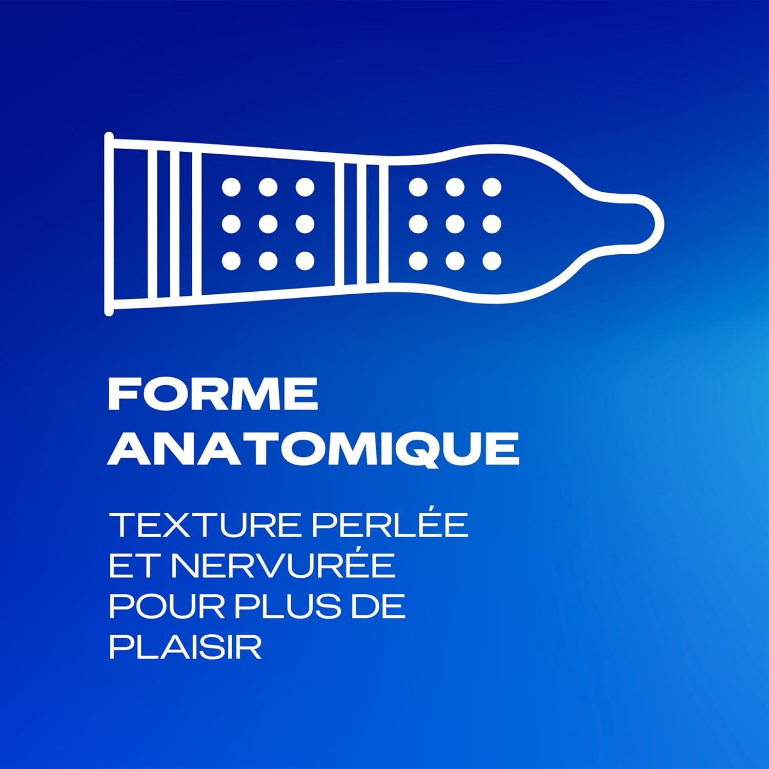 Durex - 20 Préservatifs Extra Lubrifiés Stimulants et Texturés - Avec Gel Desirex - Lot de 2 x 10 pièces