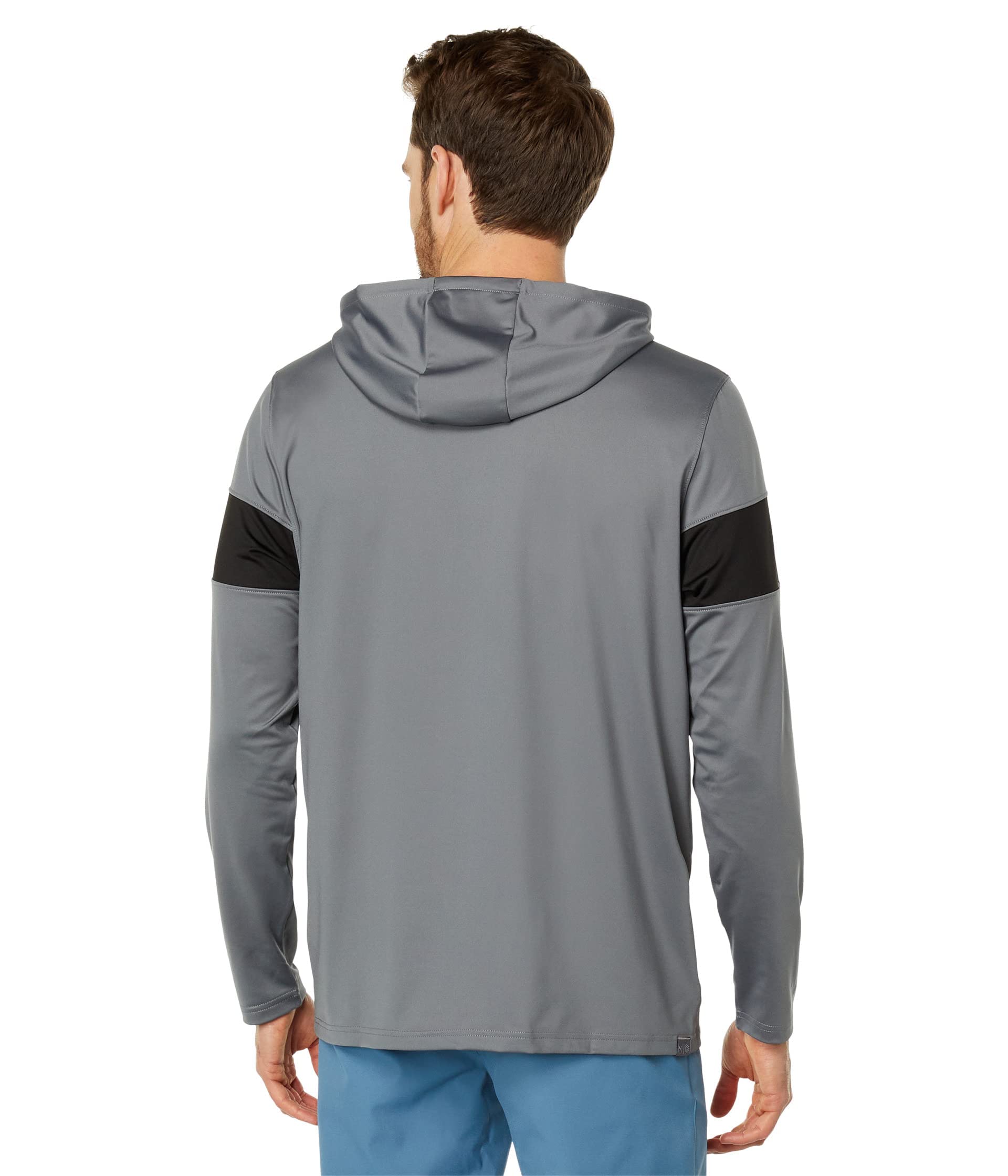 PUMA Golf męska bluza z kapturem Layering, Quiet Shade-Puma czarna, L, Quiet Shade-puma czarny, L