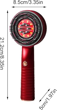 Red Light Hair Massager 2-in 1 Hair Oil Applicator Massage Comb