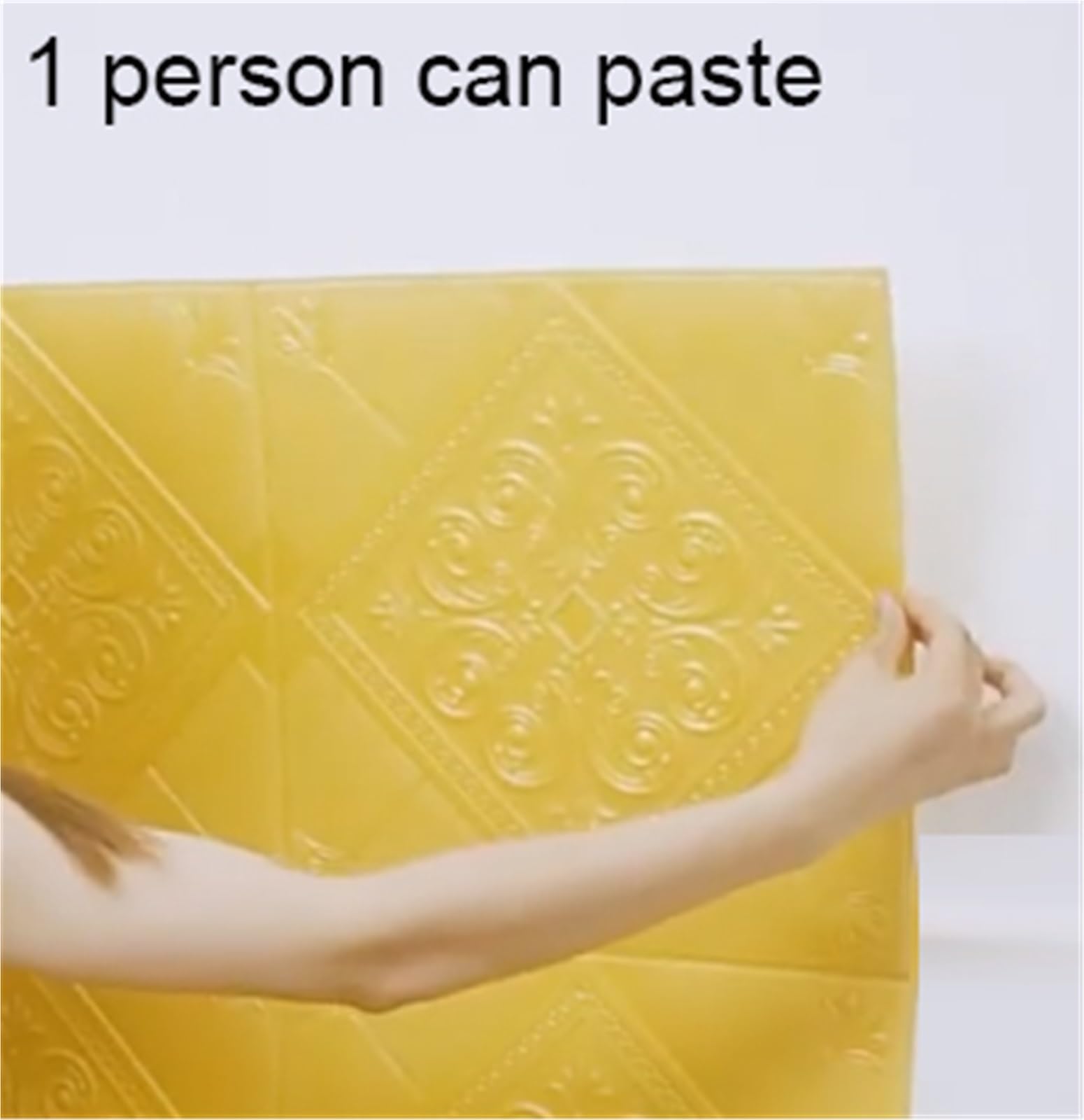 Rilievo Pannelli da Parete 5/10 Pezzi XPE Spesso Arte Moderna per Pareti Interne Impermeabili Pannellis Decorativi Fonoassorbenti con Adesivo Adesivi 27.6x27.6"