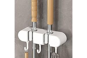 Punch Free Multifunctional Mop Holder