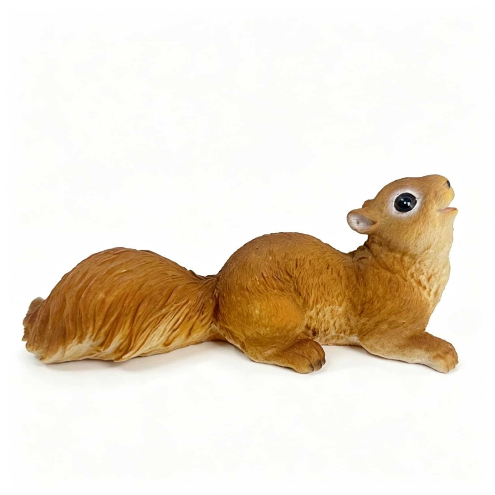 Mounteps Outdoor Squirrel Hanging Sculpture, Weatherproof Resin Animal Garden Ornament, Realistic Wildlife Statue, Yard Art Wall Fence Decor for Indoor Outdoor Patio Lawn Tree Backyard Landscape