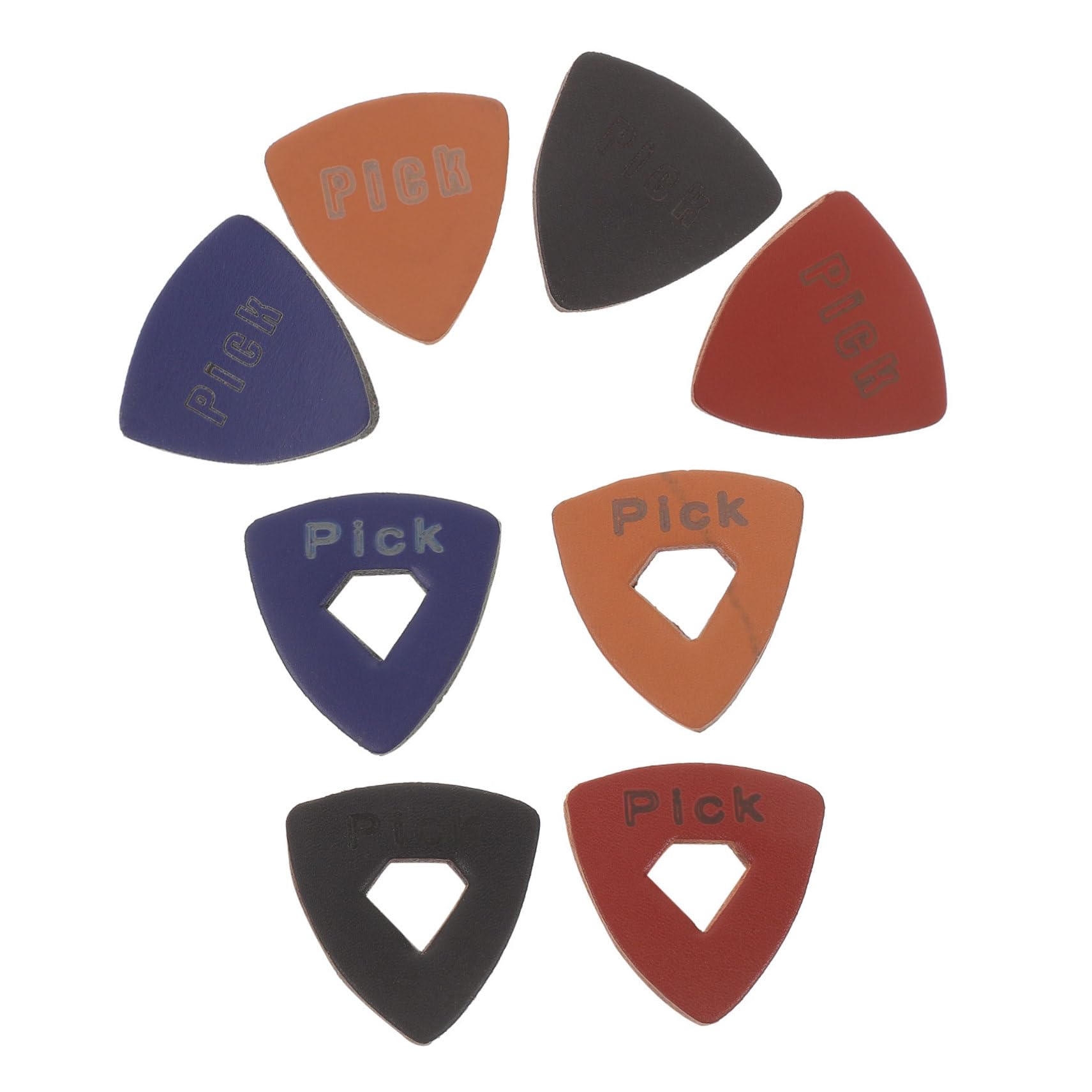 ibasenice 32pièces Médiators Pour Guitare Et Ukulélé Médiators Épaissis Ergonomiques Pour Débutants Et Scéniques