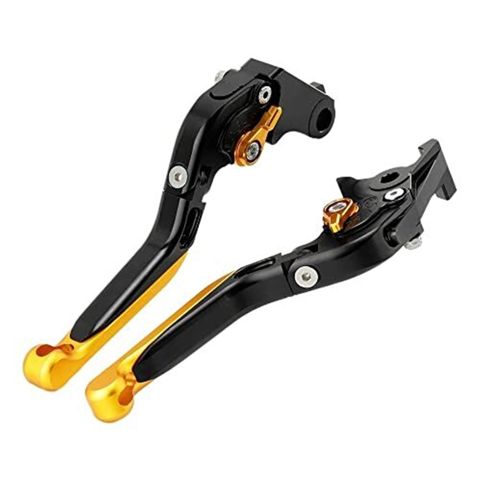 FLBZBLKASL Motorcycle Short Brake Clutch Levers Brake Clutch Levers for VFR 800 800X for VTEC 1200X 1000F for CBF 1000 800F Motorcycle Accessories Adjustable Folding Extendable