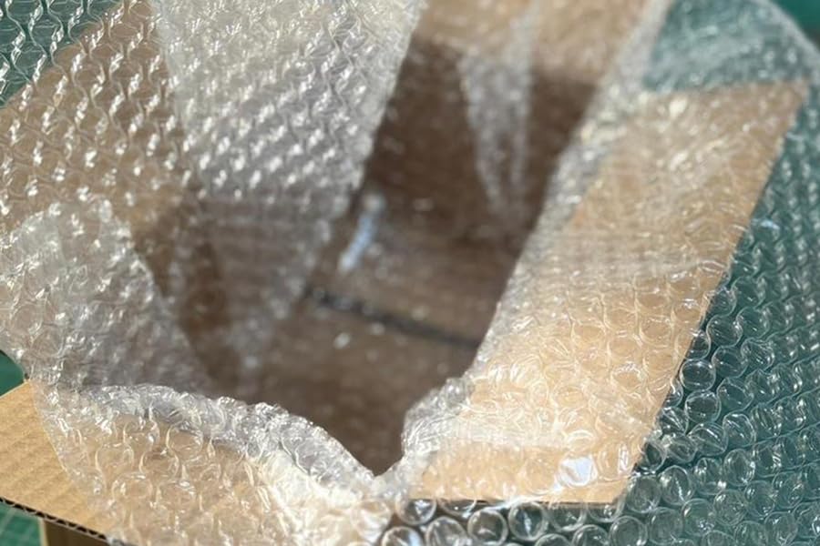 100 cm x 100 m Luftpolsterfolie Noppenfolie Verpackungsmaterial 70 µm