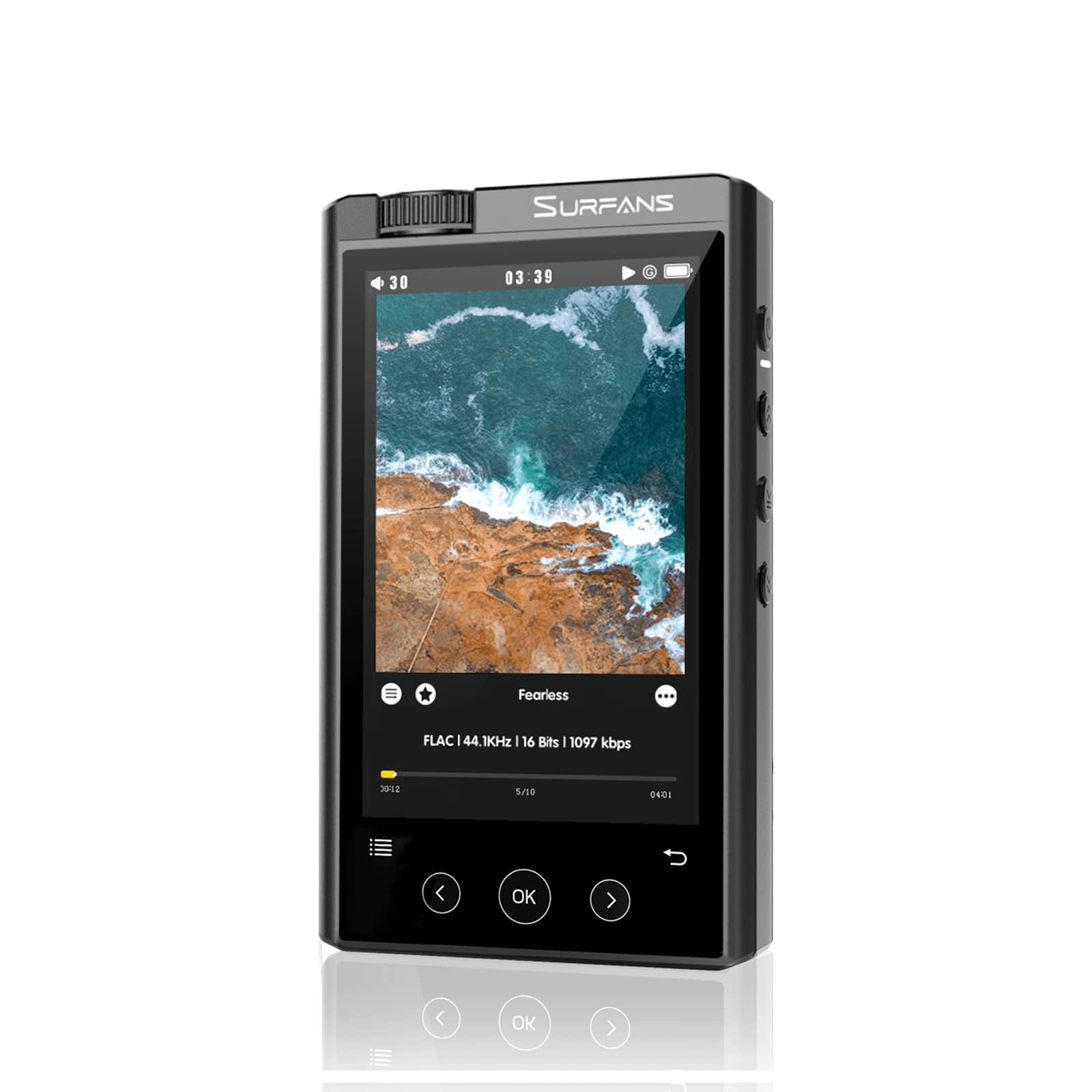 Buy Surfans F35 High Resolution Music Player, 4.0 inches HiFi Mp3