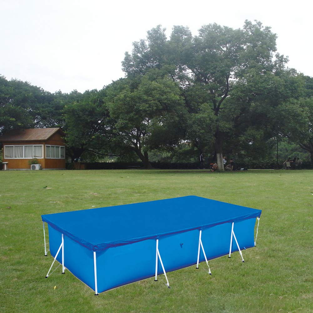 Rectangular Pool Cover - Pool Abdeckung, Regenfeste Solarabdeckung PE Schutzplane Für Rectangular Frame Pool (300 * 200 cm)