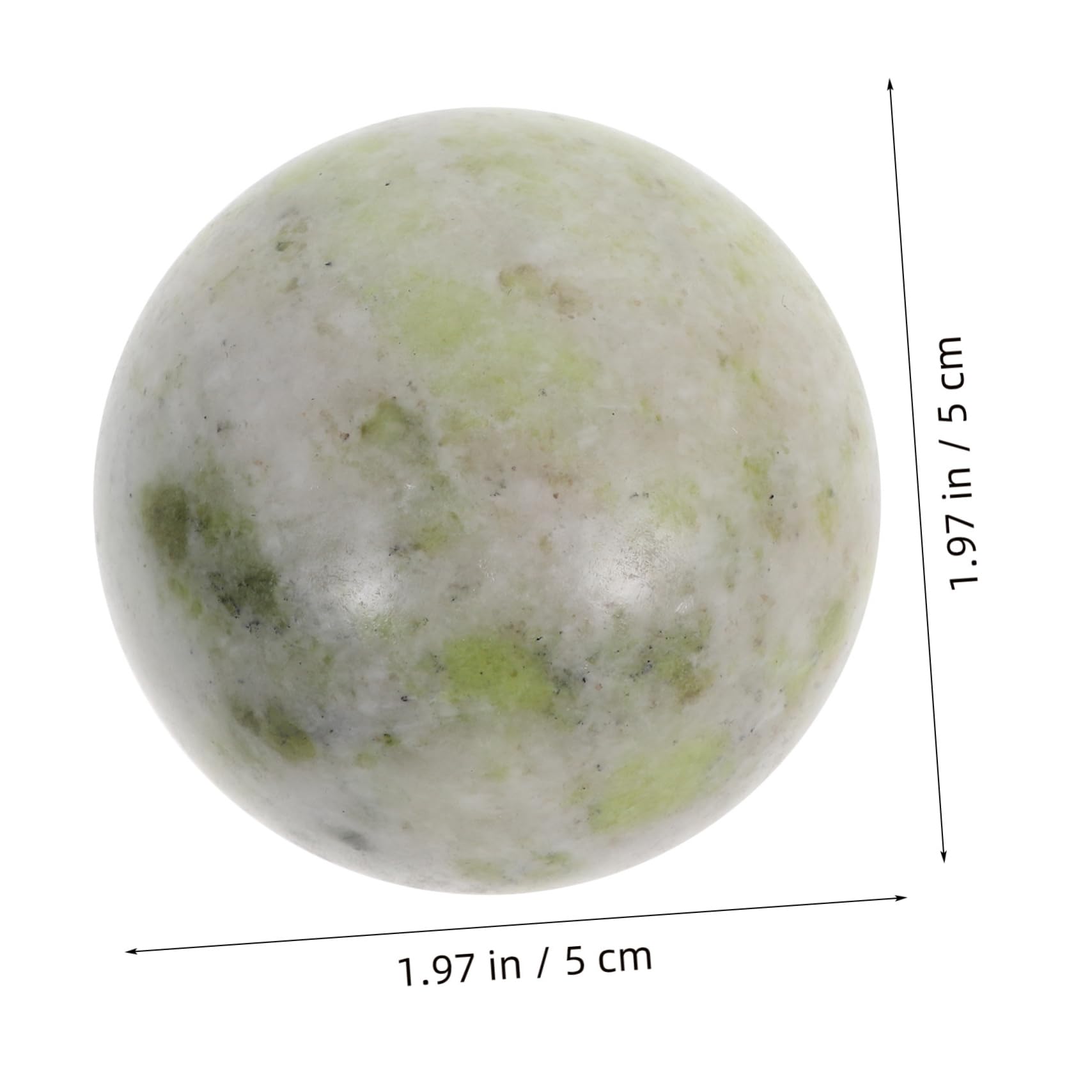 NOLITOY 2pcs Natural Jade Exercise Balls Baoding Balls for Chinese Meditation Yoga Hand Therapy Deep Tissue Massage Storage Box