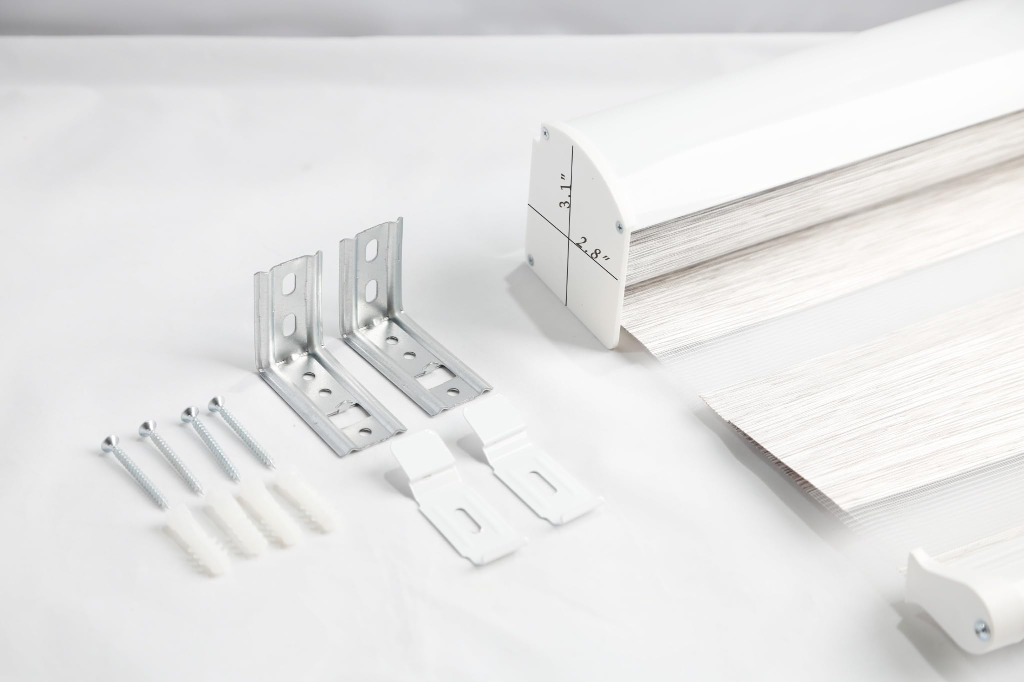 Amazon.com: Shadesu Zebra Shades Installation Hardware Kit – 2pcs