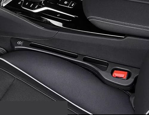 メルセデスベンツ 車用 シート隙間埋め シート 座席隙間クッション CLS GLA GLK SL GL CLA W219 W209 W230 w203 W211 W204 隙間 クッション 小物入れ付き 隙間埋め 落下防止 運転席+助手席 2本セット (ベ