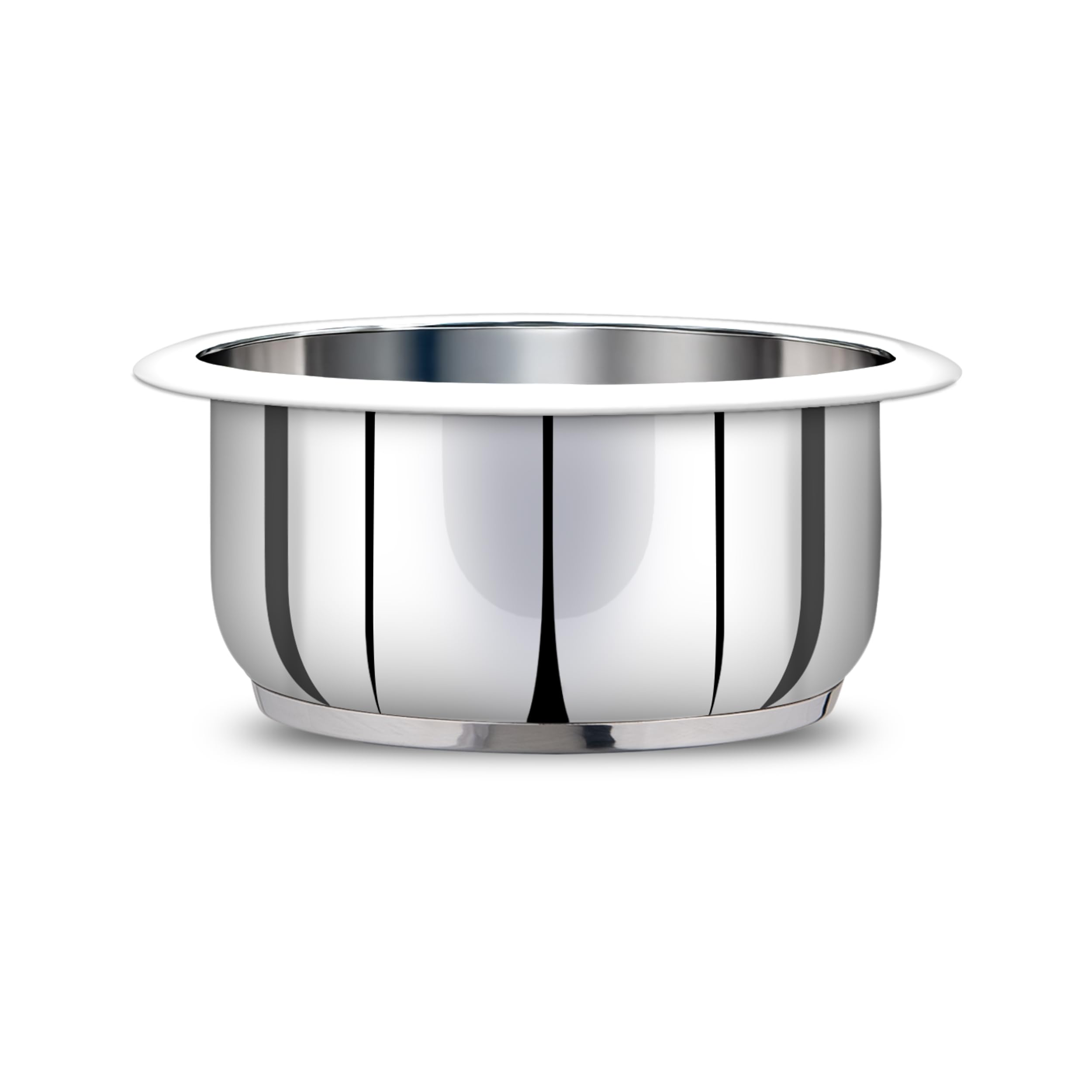 Pigeon Stainless Steel Bowl, 26 cm diameter, 1.8 L capacity (Silver, Induction Bottom)-image-25