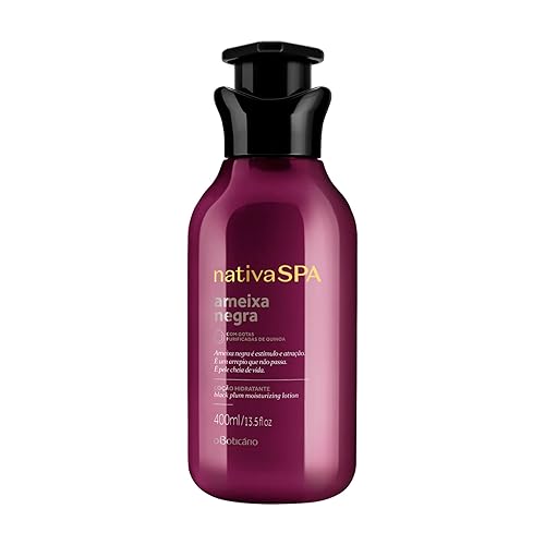 Boticario Nativa SPA - Loción corporal de ciruela negra, locao ameixa negra, 13.5fl oz, 13.5 onzas
