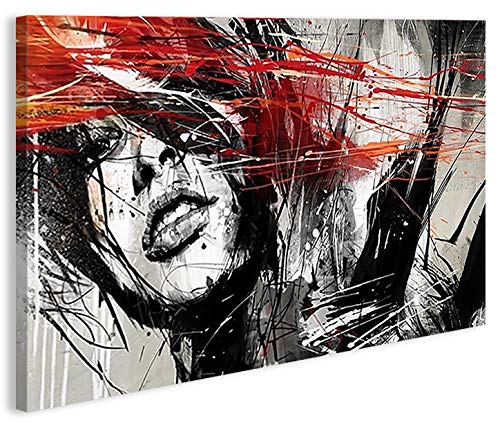 islandburner Cuadro sobre lienzo, arte callejero, 1 K, XXL, póster en lienzo, cuadro decorativo para salón, marca