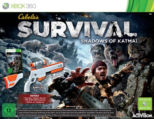 Cabela's Survival: Shadows of Katmai Bundle inkl. Top Shot Elite Gun Controller - [Xbox 360]