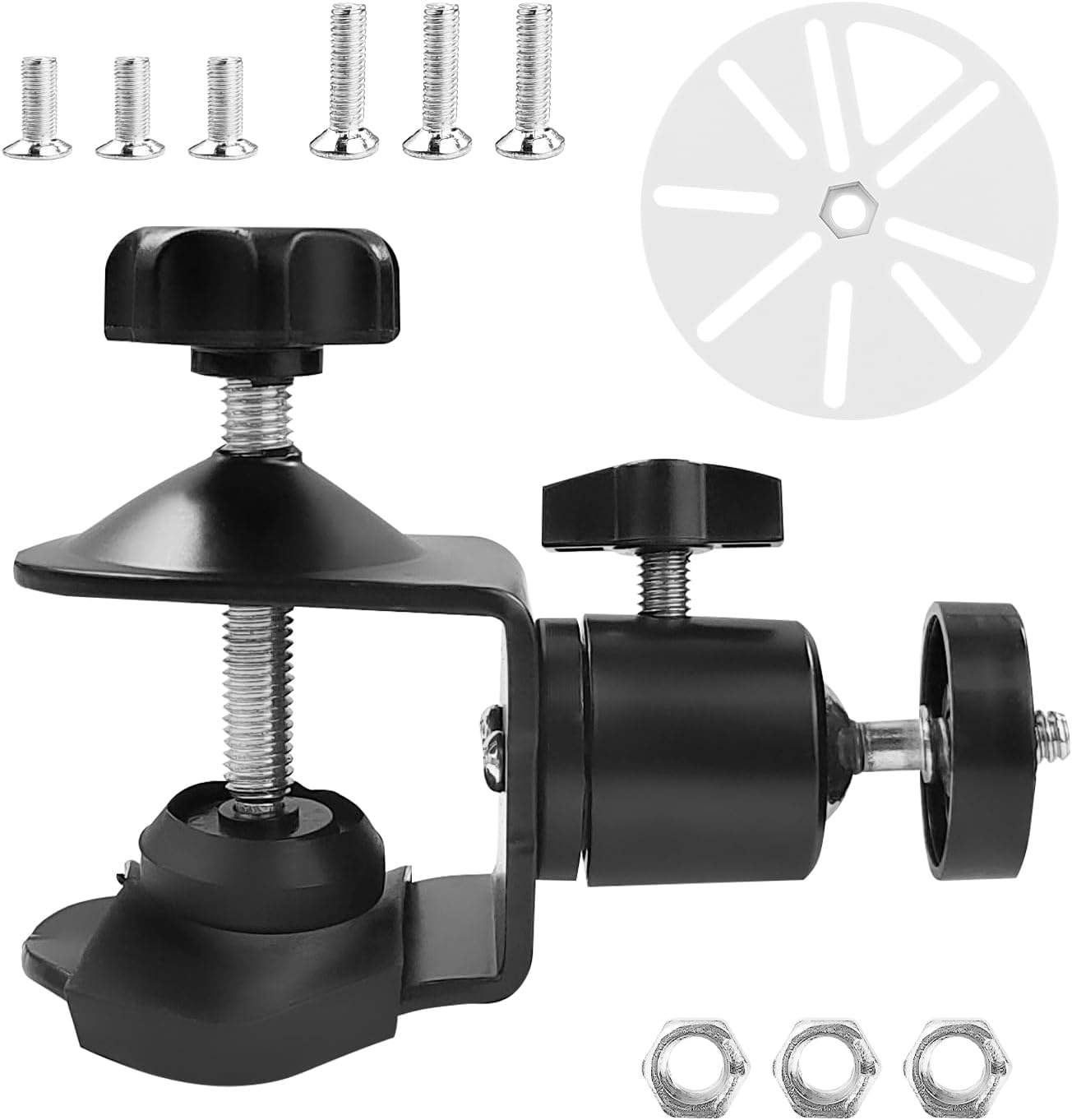 Staffa Di Montaggio WANBY Per Telecamera - Doppia Testa A Sfera Con Morsetto, Per DSLR E Accessori - Foto 10