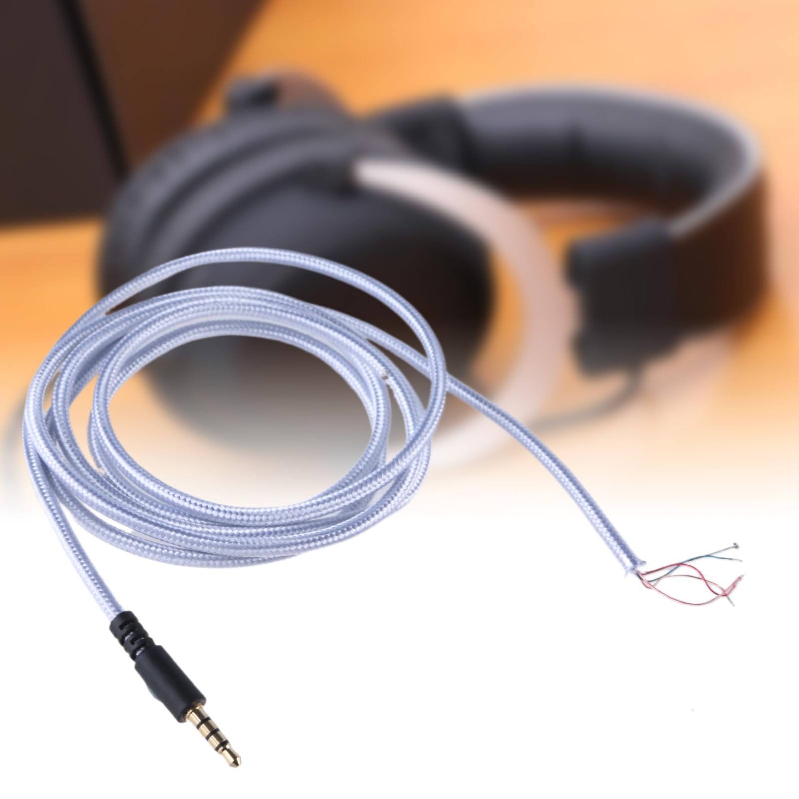 Amazon.co.jp: Sゲーミングヘッドセット用ヘッドホン修理ケーブル、AUX