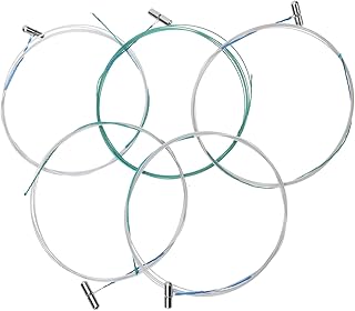 FUNOMOCYA 10pcs Strings Guzheng Strings Guitar Kit Pro Tools Guitar Accessory Light Acoustic Guitar Strings Guzheng Replacement String Guzheng Changing String Guzheng Replacement Strings