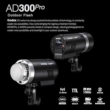 Godox AD300Pro ストロボ ゴドックス GODOX AD300 Pro | KPI - (株)ケンコープロフェショナルイメージング