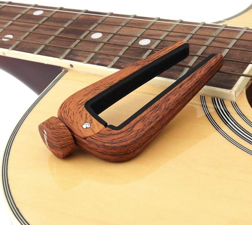 Certificazione di sicurezza Certificazione di Sicurezza Capotasto for Chitarra Professionale for Ukulele, Capotasto for Chitarra Regolabile in Lega di Zinco, for Chitarra Classica Acustica e Capotasto