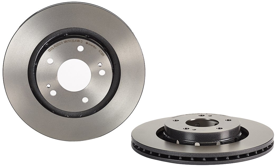 Brembo 09.A736.11 - Disque Du Frein Avant Avec