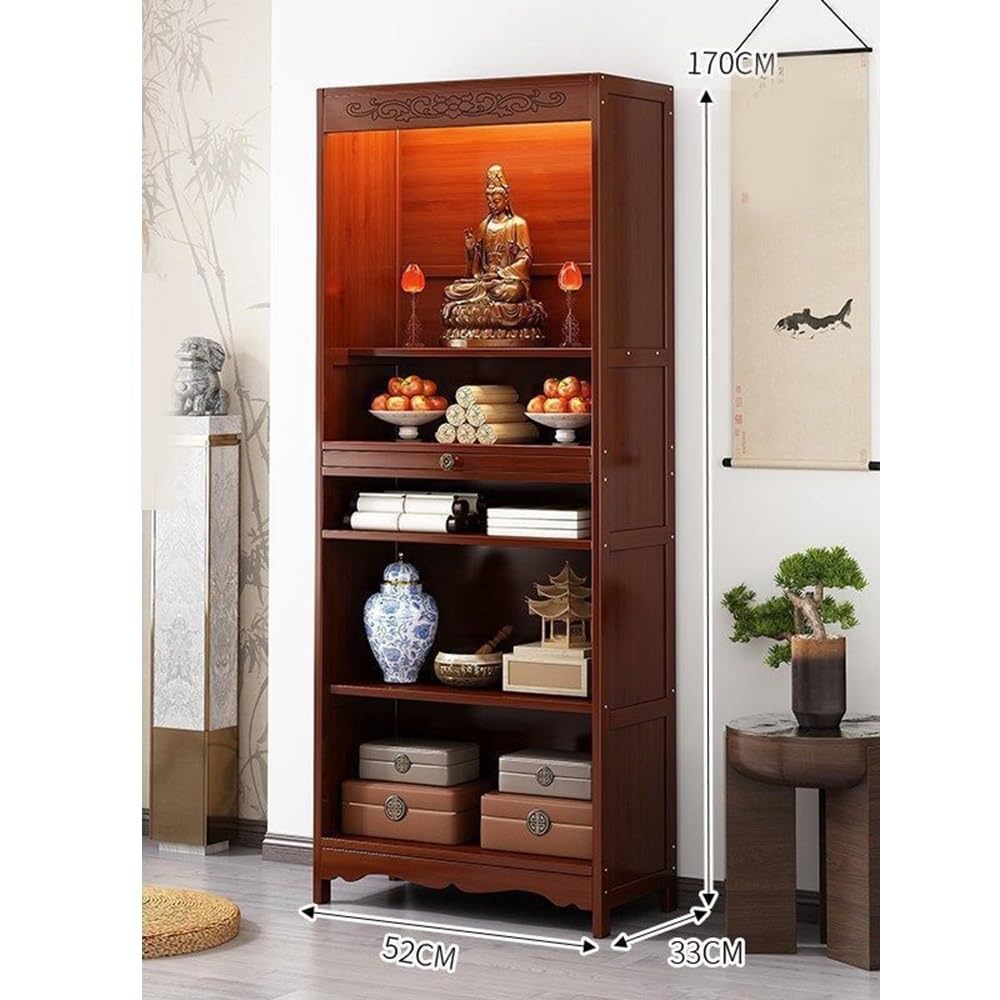 Gabinetto dell'altare Consolle da altare in legno massello Mobiletto per Altare