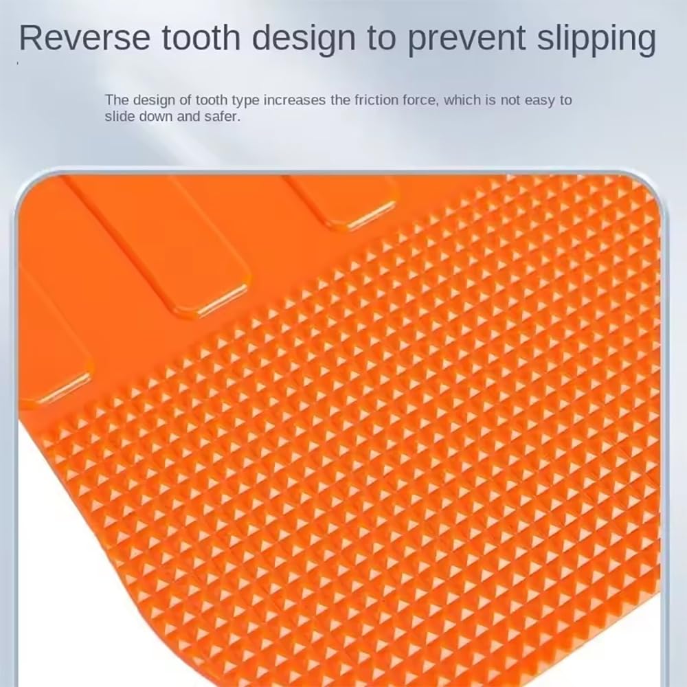 NEWFUN Tabla de transferencia, Atención al Paciente, Dispositivos de Elevación Seguros, Tablas de Transferencia para Trasladar a los Pacientes de la silla de Ruedas a la cama (orange)