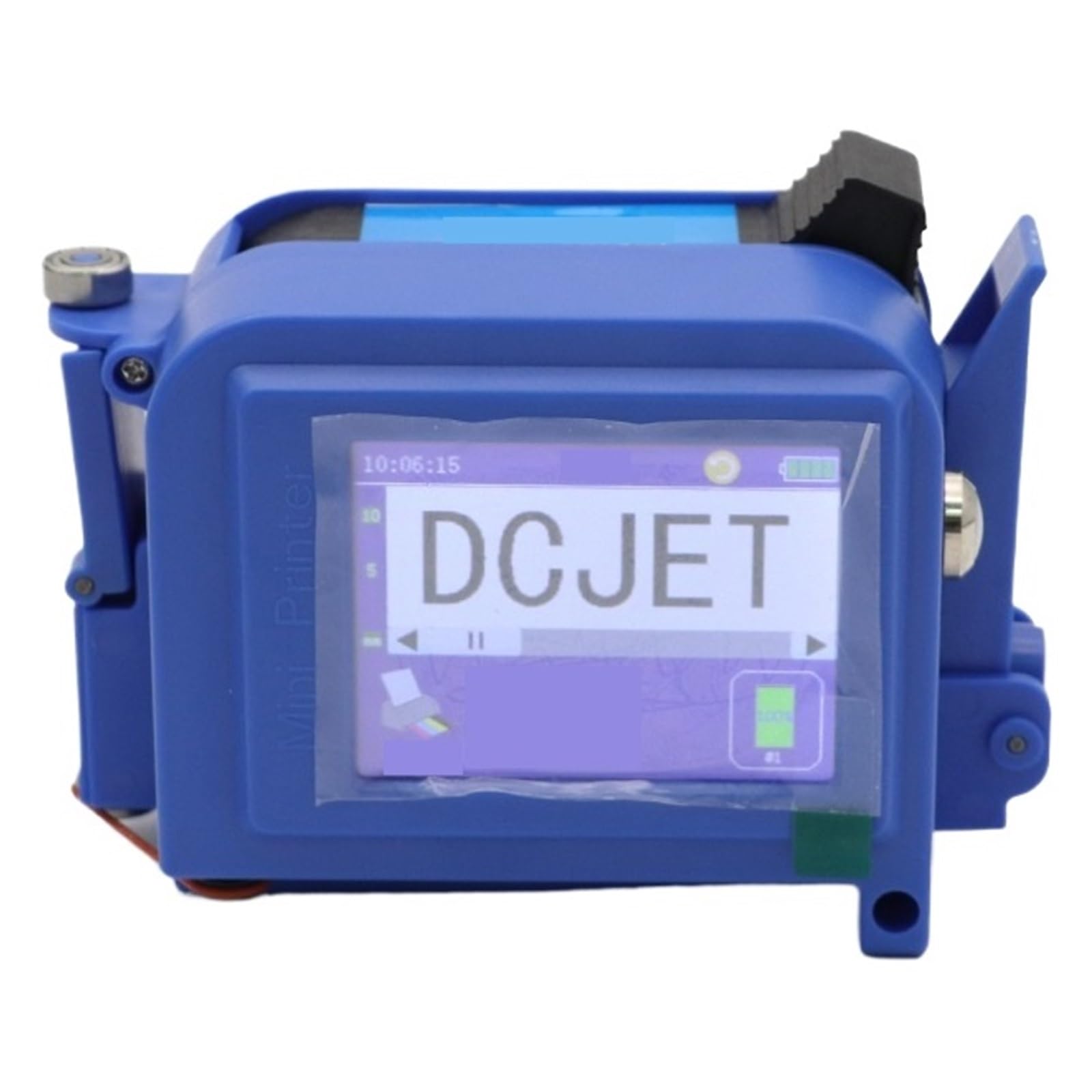 Trdewr One Color Pc11plus 12.7Mm Mini Portable Printer Qr Bar Batch Code Date Number Logo Expiry Handheld Inkjet Label The Weld Is Strong