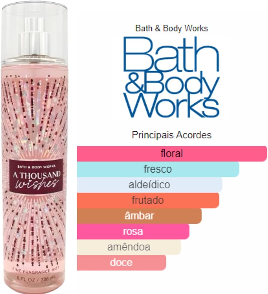 ボディミスト Bath & Body Works Body Mist & Lotion Amazon.co.jp: Bath and Body Works A THOUSAND WISHES Fine Fragrance