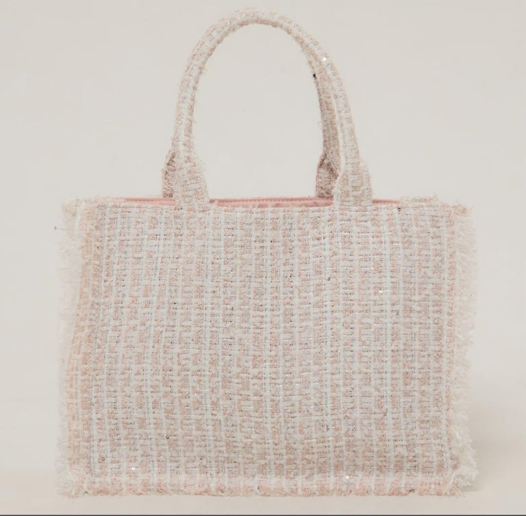 ÉPINE PARIS book tote bag medium ピンク