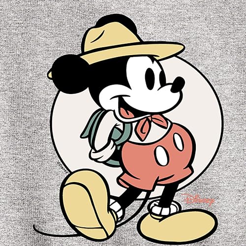 Disney Mickey Mouse - Explorer & Camp Expert - Youth Crewneck Fleece Sweatshirt3