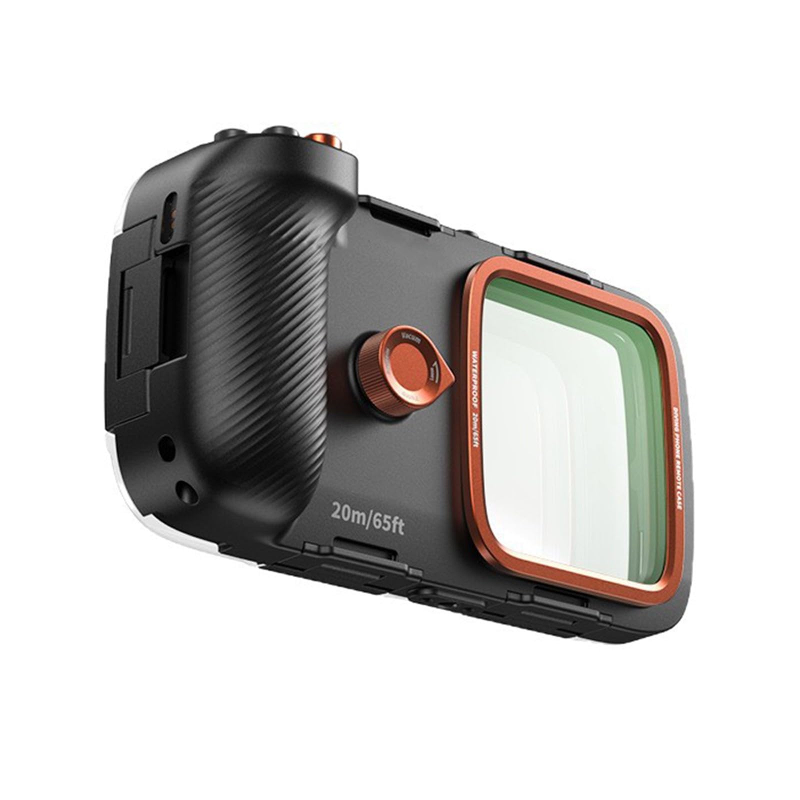 Custodia subacquea professionale Non Nebbia Design IP68 Impermeabile fino a 20 M Impugnatura Ergonomica Per Multipli Smartphone Fotocamera DSLR Grip Phone Diving Case