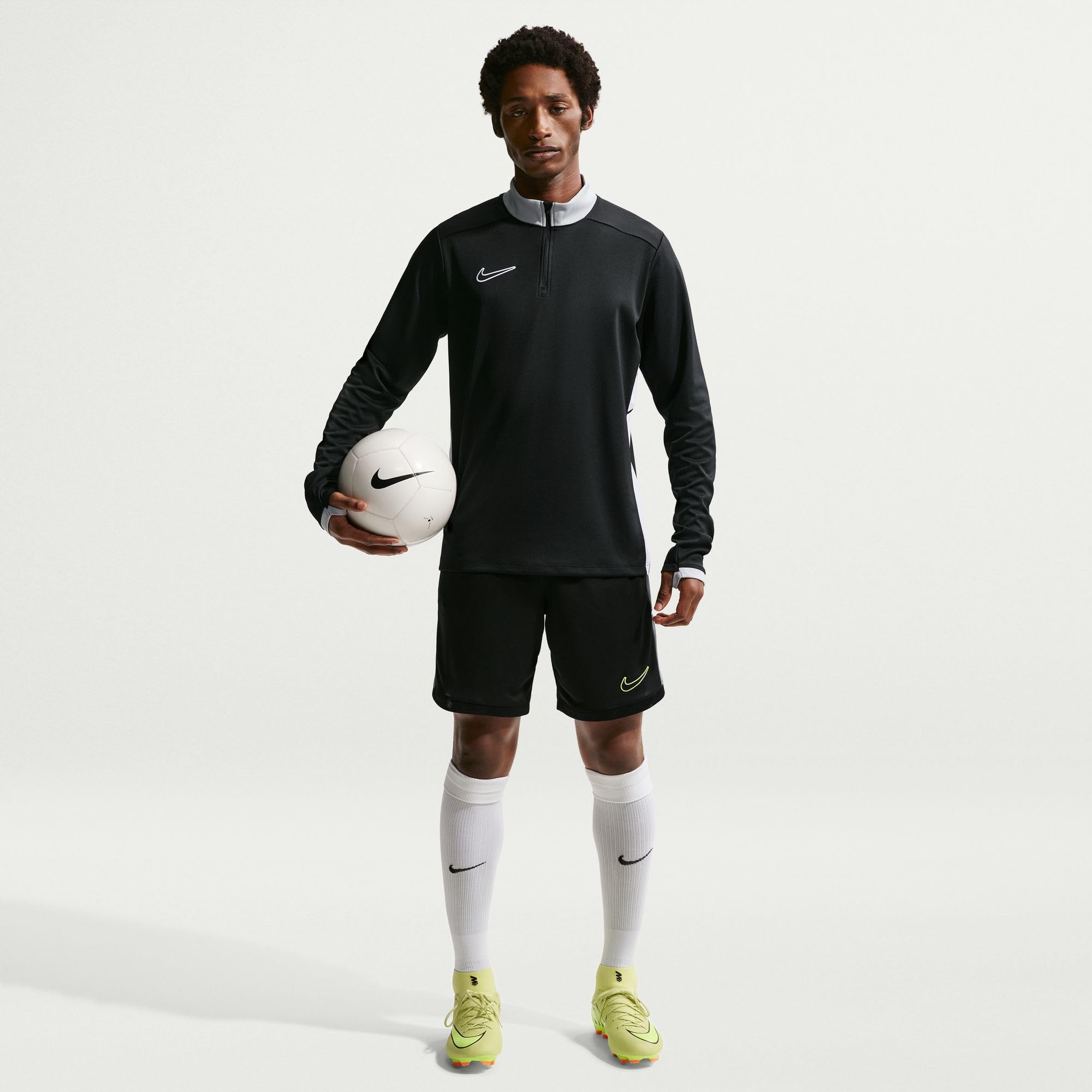 NIKE Dri-Fit Academy 25 Drill Maglietta a Maniche Lunghe Uomo (Pacco da 1)