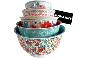 Pioneer Woman Melamine Mixing Bowl Set