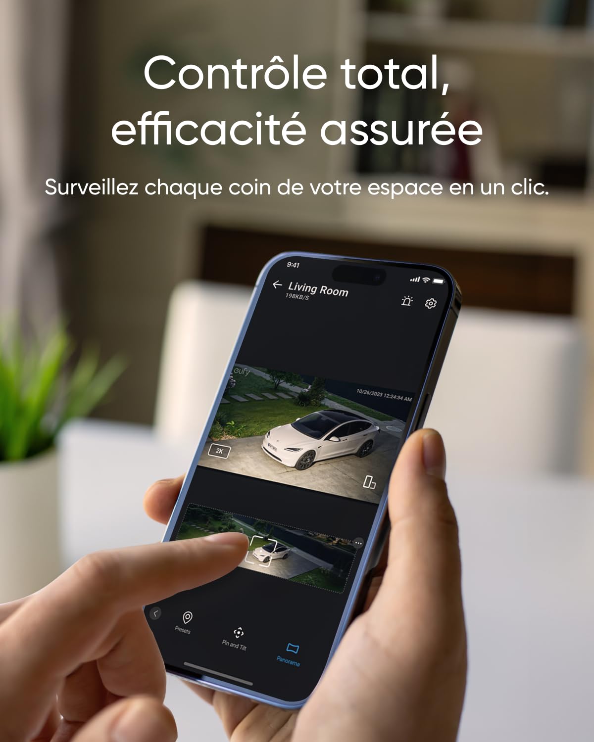 eufy Caméra projecteur E30