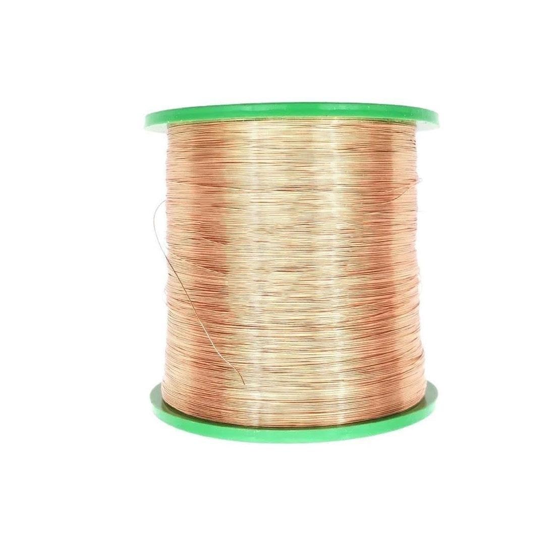 1 kg/rotolo Filo di Rame Smaltato 0.04mm 0.2mm 0.3mm 1.5mm Filo Magnete Bobina Magnetica di Avvolgimento for Elettromagnete induttanza Del Motore FAI DA TE(Copper,0.31mm 1kg)