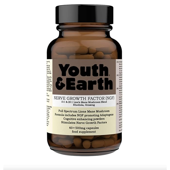 Buy Nerve Growth Factor (Full Spectrum Lion's Mane & Rhodiola) 60 x